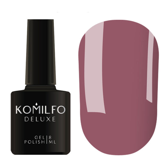 Gel Polish Komilfo Deluxe Series D063 (cold bright marsala, enamel), 8 ml