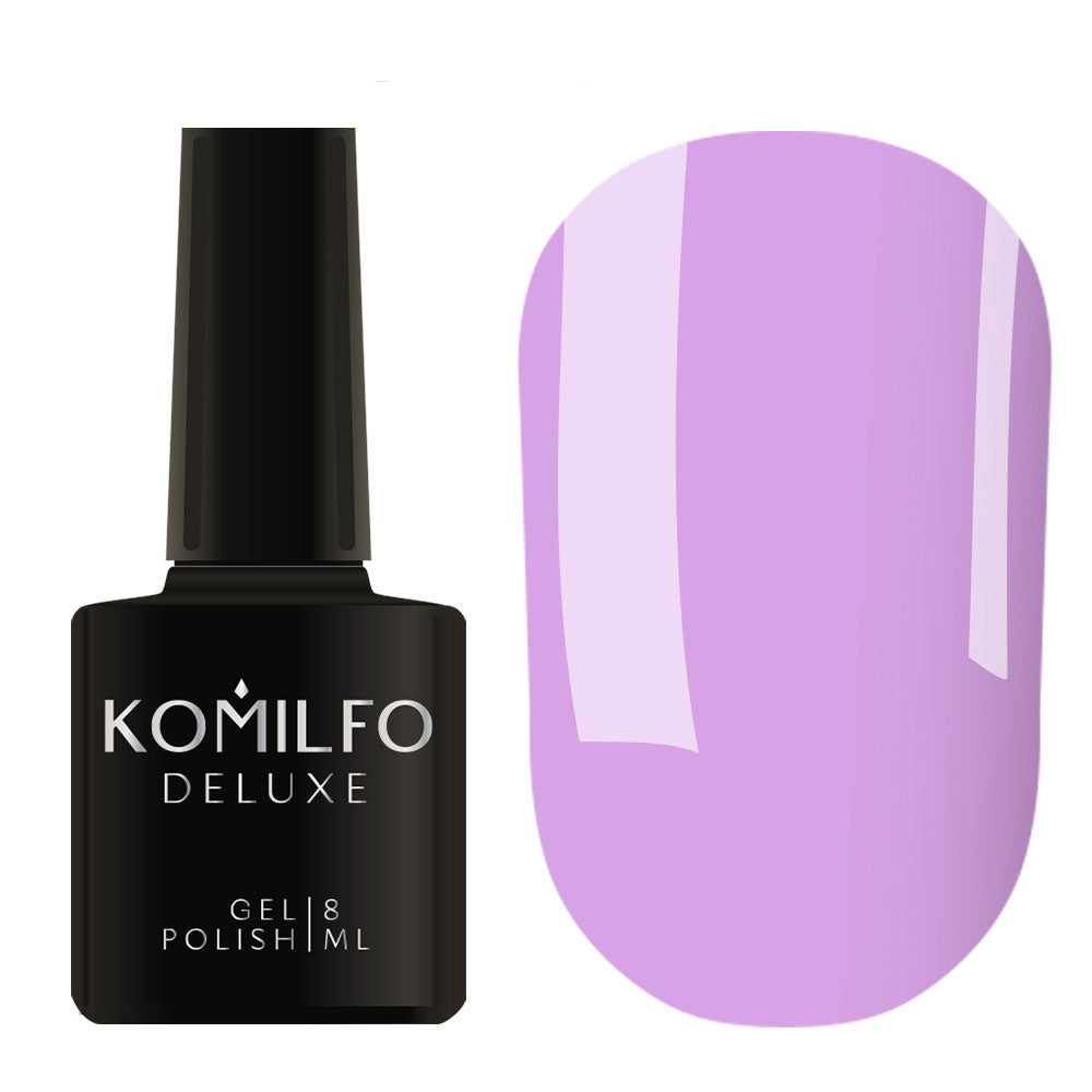 Gel Polish Komilfo Deluxe Series D119 (light purple, enamel), 8 ml