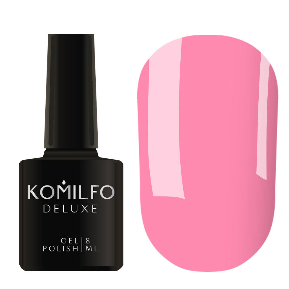 Gel Polish Komilfo Deluxe Series D177 (pink, enamel), 8 ml