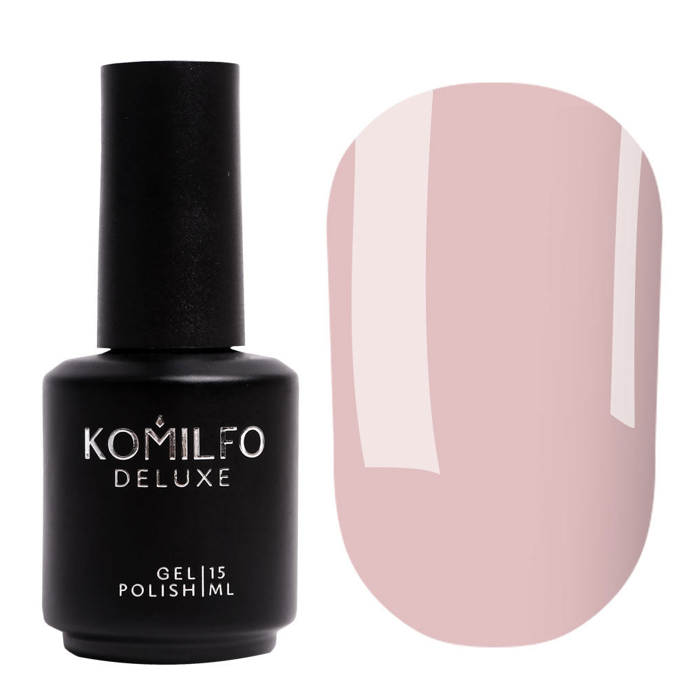 Gel Polish Komilfo Deluxe Series D200 (dusty pink translucent for French), 15 ml.