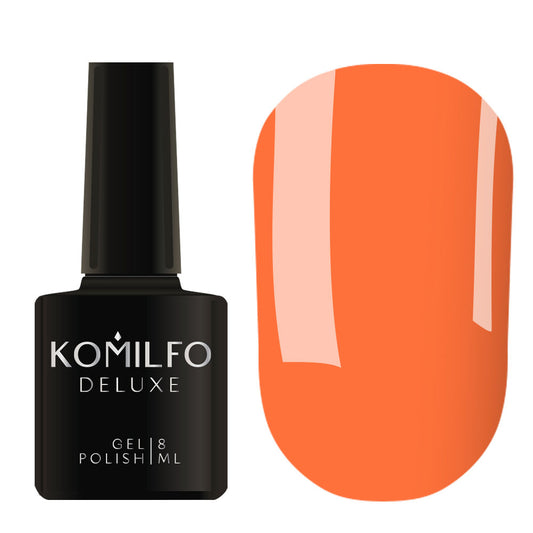 Gel Polish Komilfo Deluxe Series D259 (little peach-orange, enamel), 8 ml