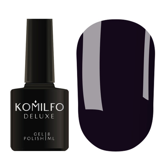 Gel Polish Komilfo Deluxe Series Dusk Collection D297 (blueberry, enamel), 8 ml