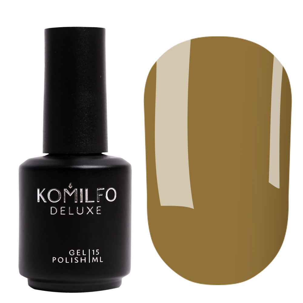 Gel Polish Komilfo Deluxe Series D307 (caper, enamel), 15 ml