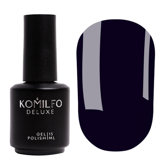 Gel Polish Komilfo Deluxe Series D314 (night blue, enamel), 15 ml