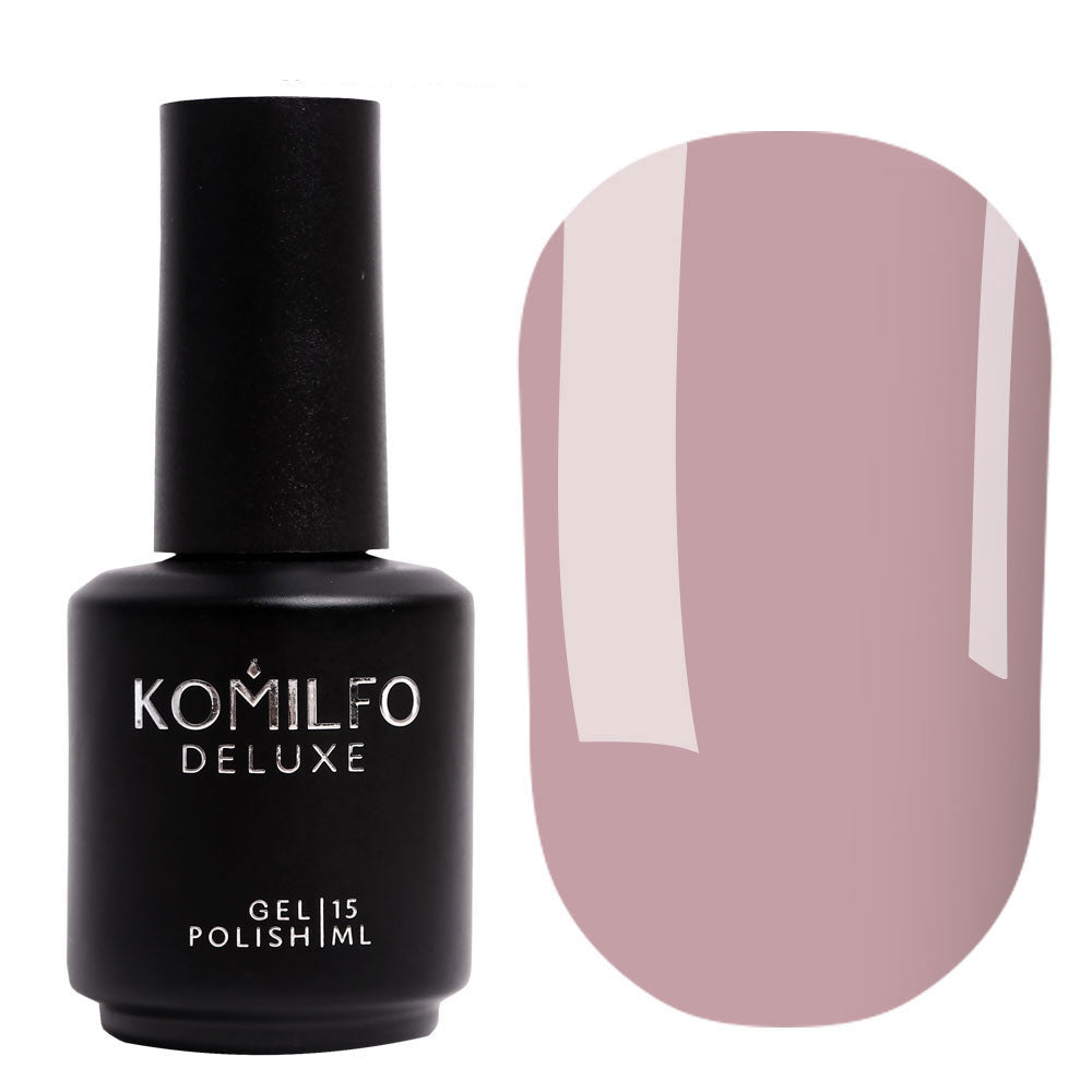 Gel Polish Komilfo Deluxe Series D320 Deauville mauve (lavender, enamel), 15 ml