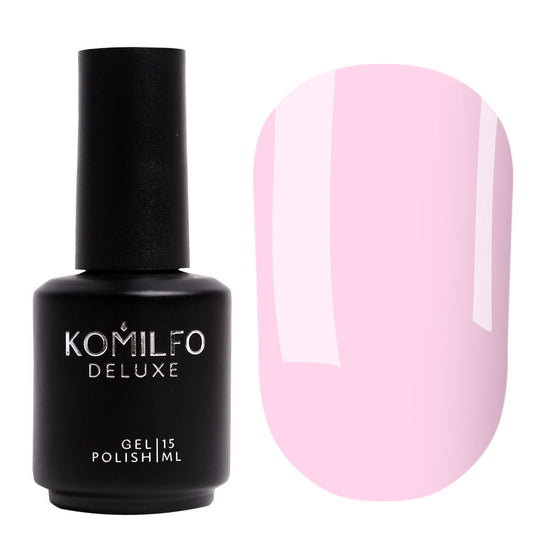 Gel Polish Komilfo French Collection F001 (pale lilac-pink, enamel, for french), 15 ml