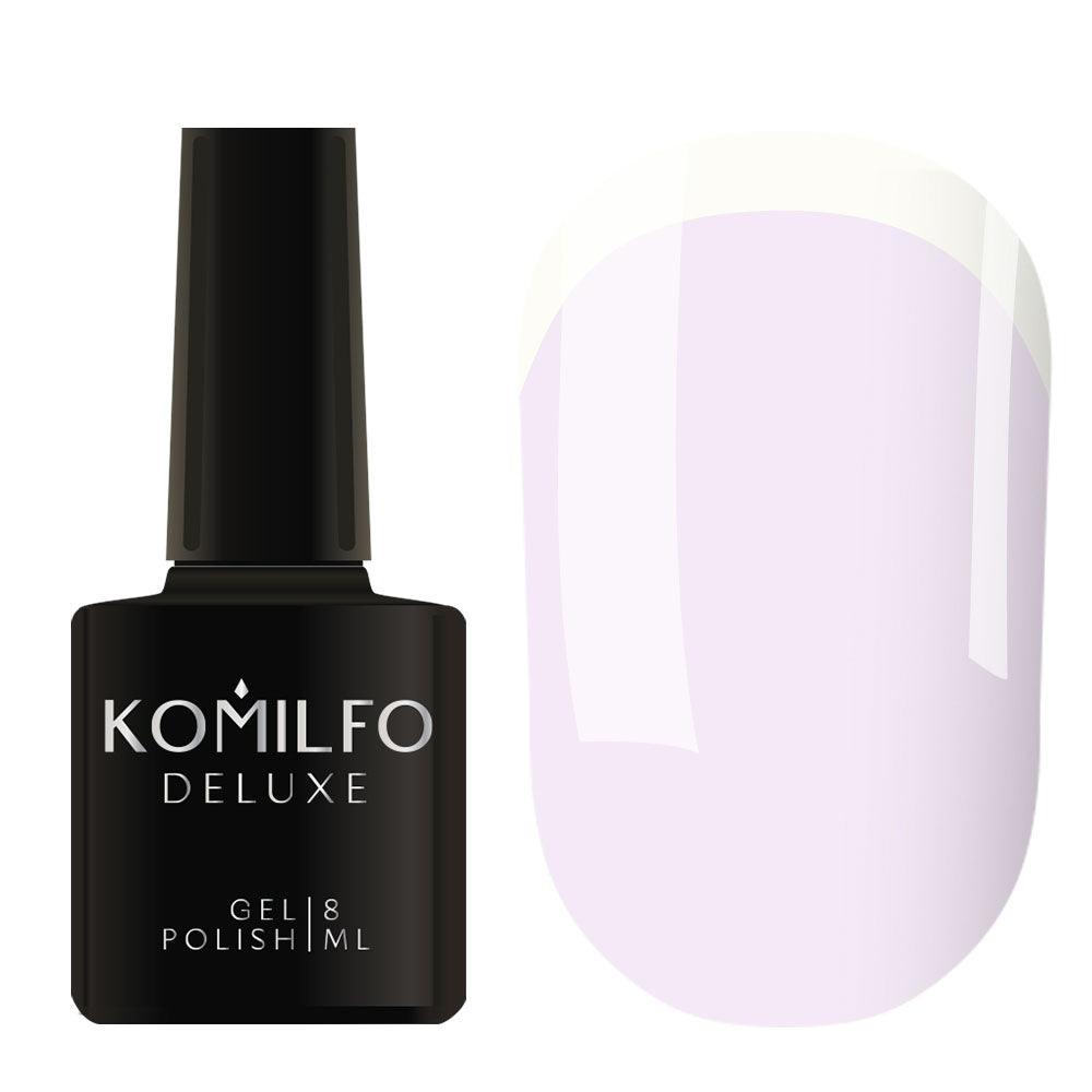 Gel Polish Komilfo French Collection F011 (light lilac, enamel, for french), 8 ml