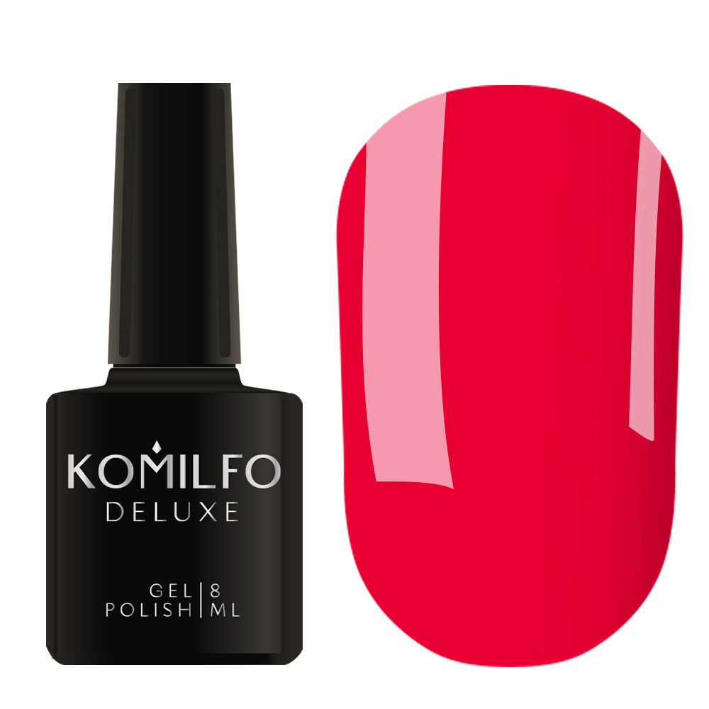 Gel Polish Komilfo DeLuxe Series N001 (intense, hot pink, neon), 8 ml