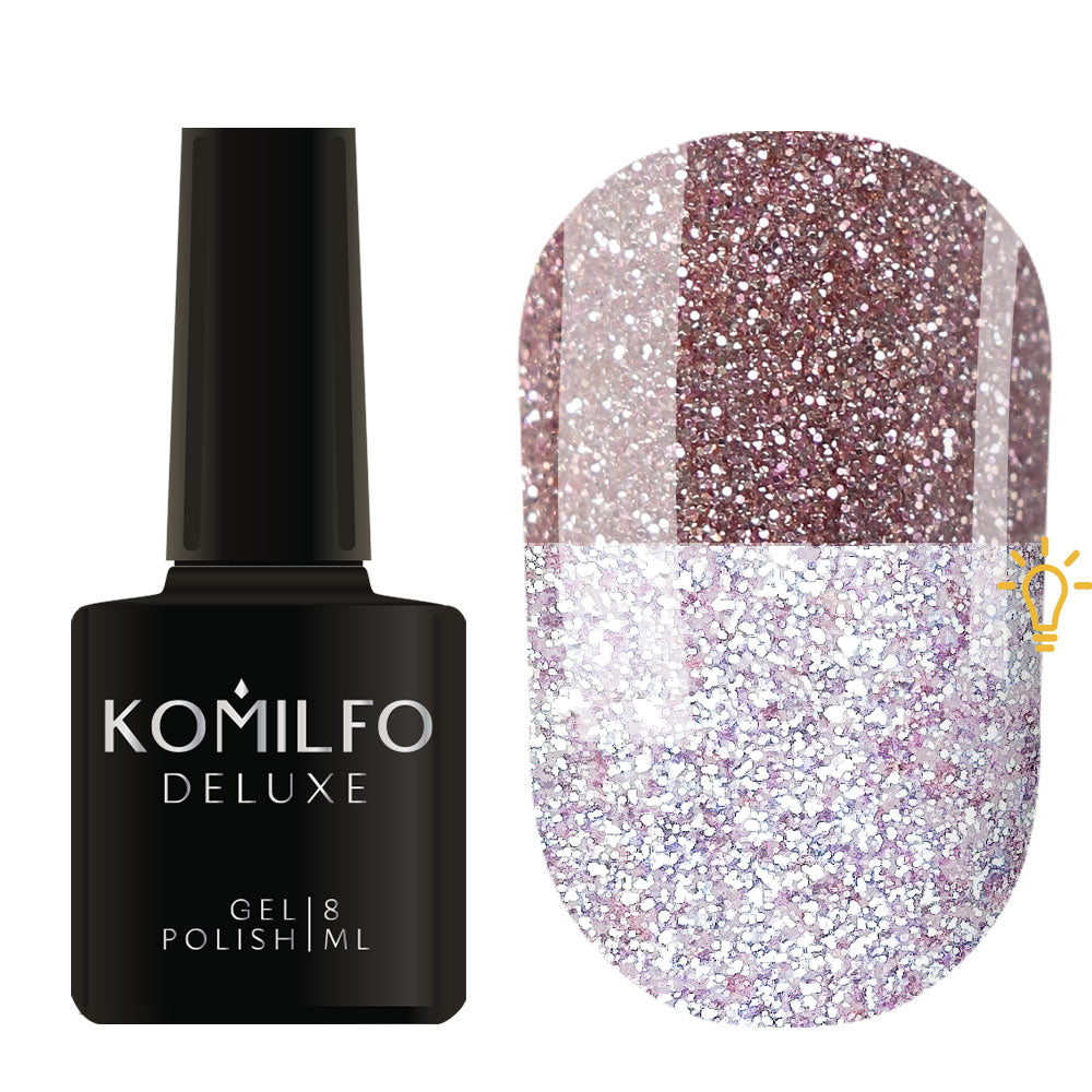 Komilfo Luminous Collection L004 (beige, reflective), 8 ml