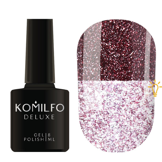 Komilfo Luminous Collection L009 (wine, reflective), 8 ml