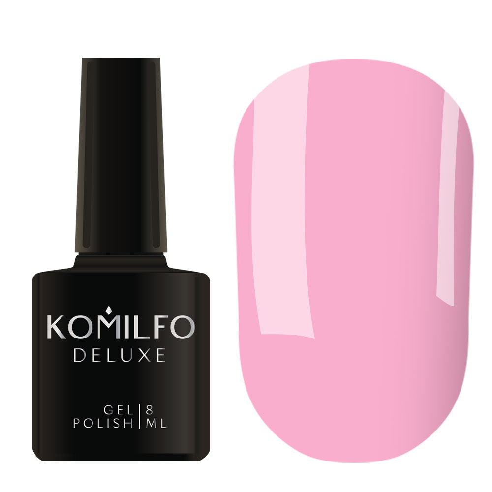 Gel Polish Komilfo Macarons M002 (pastel pink, enamel), 8 ml