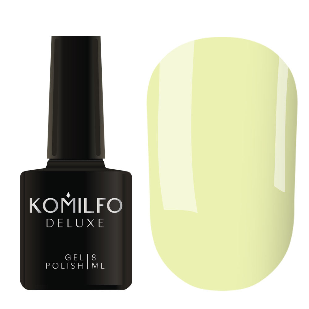 Gel Polish Komilfo Macarons M008 (pastel lemon, enamel), 8 ml