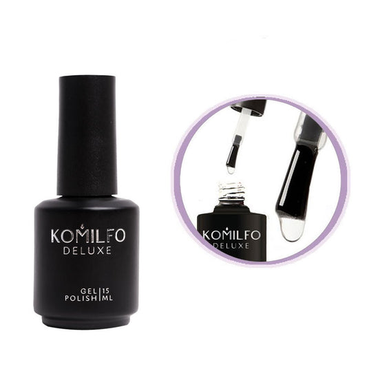 No Wipe No UV Top – top for gel polish without a sticky layer WITHOUT UV filters, 15ml - LuckyShop - Komilfo