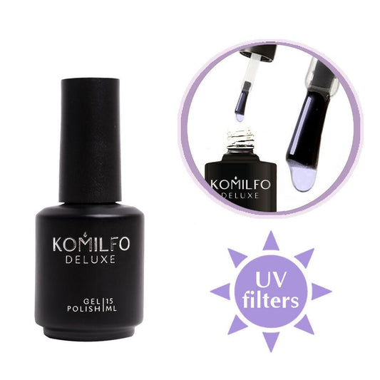 No Wipe UV Top – top for gel polish without a sticky layer with UV filters, 15ml - LuckyShop - Komilfo