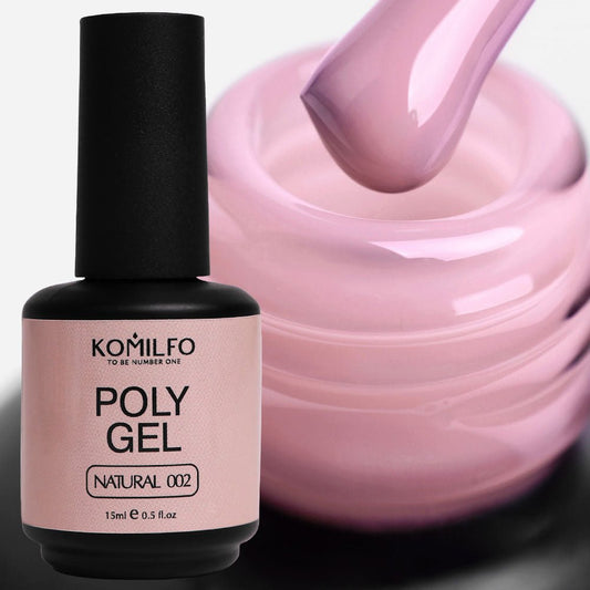 PolyGel 002 Natural, 15ml - LuckyShop - Komilfo