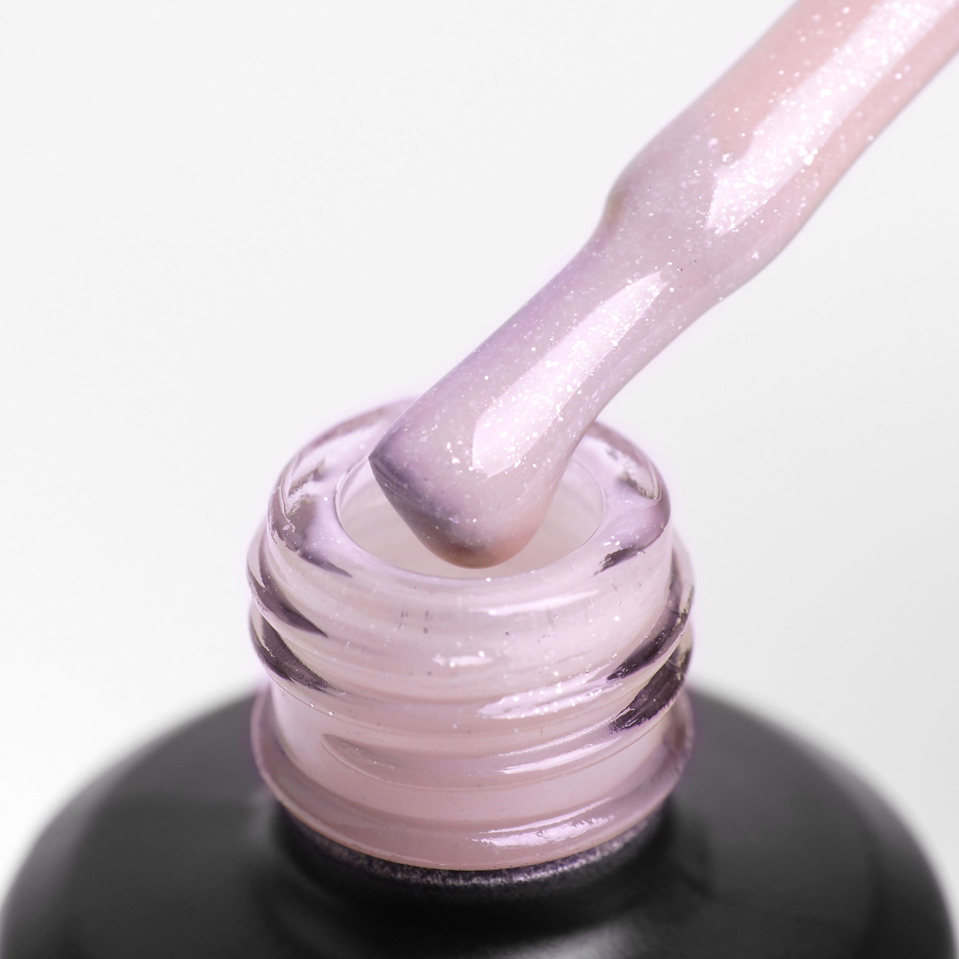 PolyGel 005 Nude Glitter, 15ml (with shimmer) - LuckyShop - Komilfo