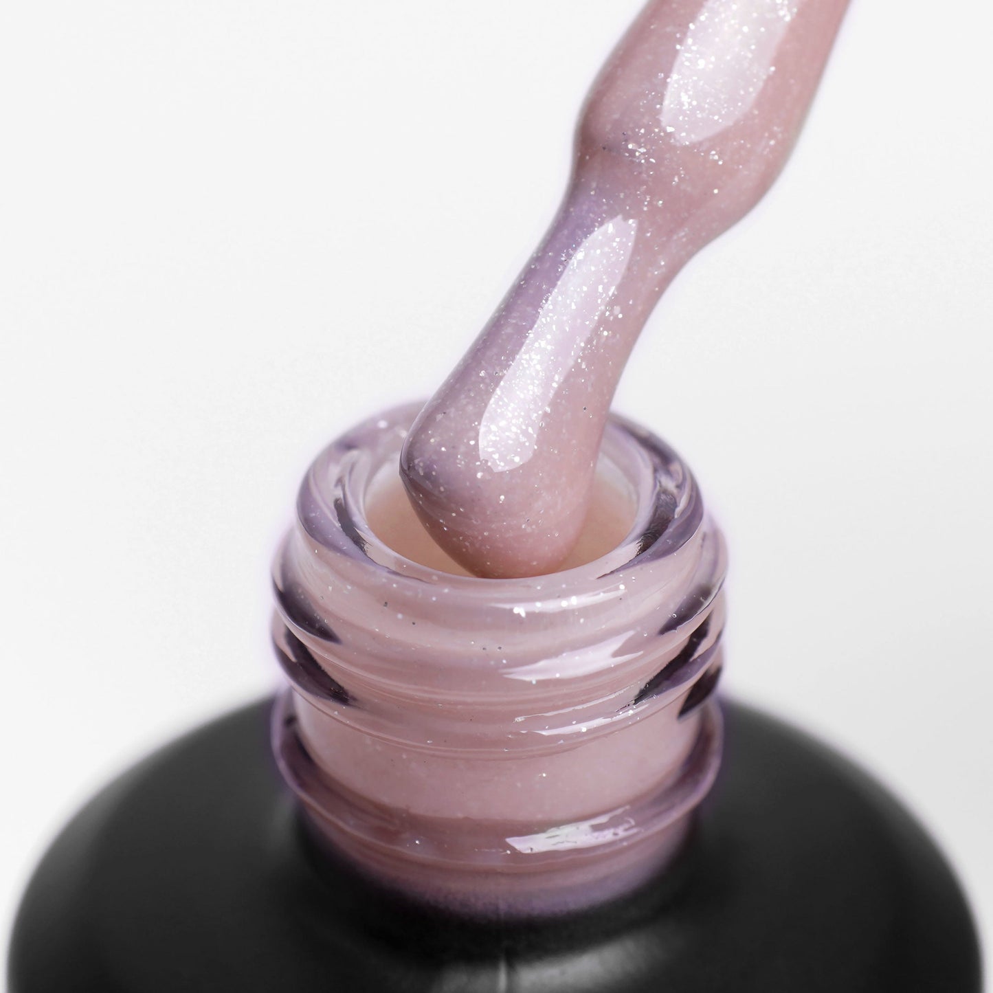 PolyGel 006 Beige Glitter, 15ml (with shimmer) - LuckyShop - Komilfo