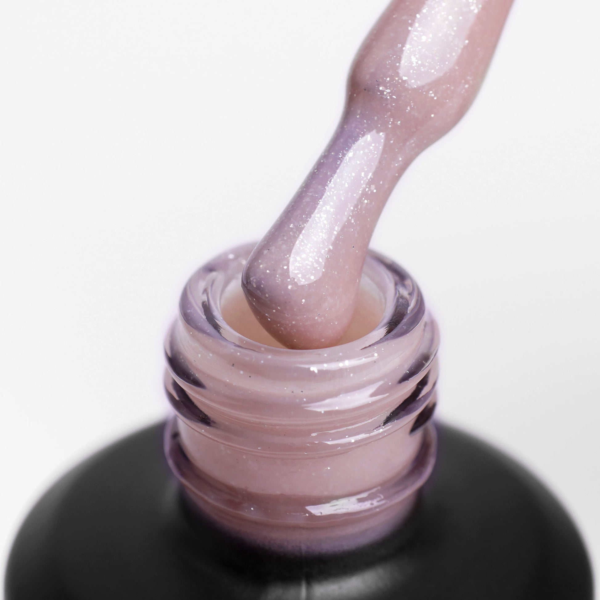 PolyGel 006 Beige Glitter, 15ml (with shimmer) - LuckyShop - Komilfo
