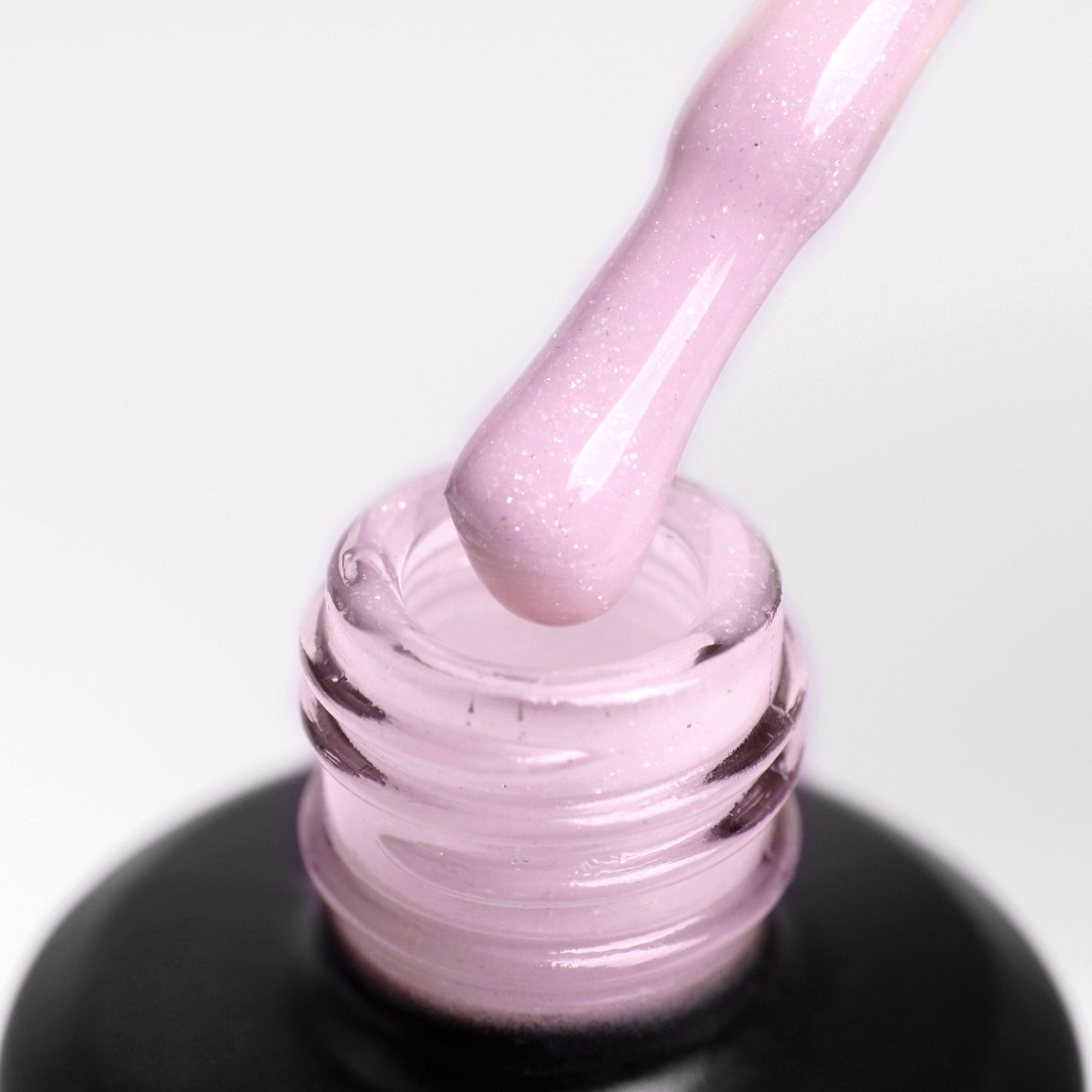 PolyGel 007 Pink Glitter, 15ml (with shimmer) - LuckyShop - Komilfo