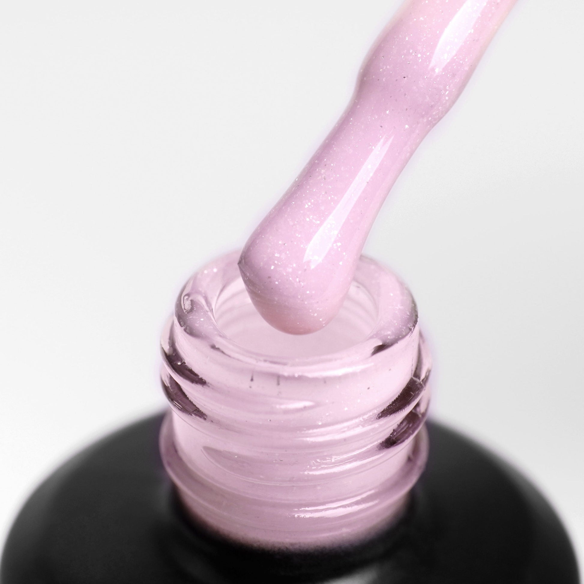 PolyGel 007 Pink Glitter, 15ml (with shimmer) - LuckyShop - Komilfo