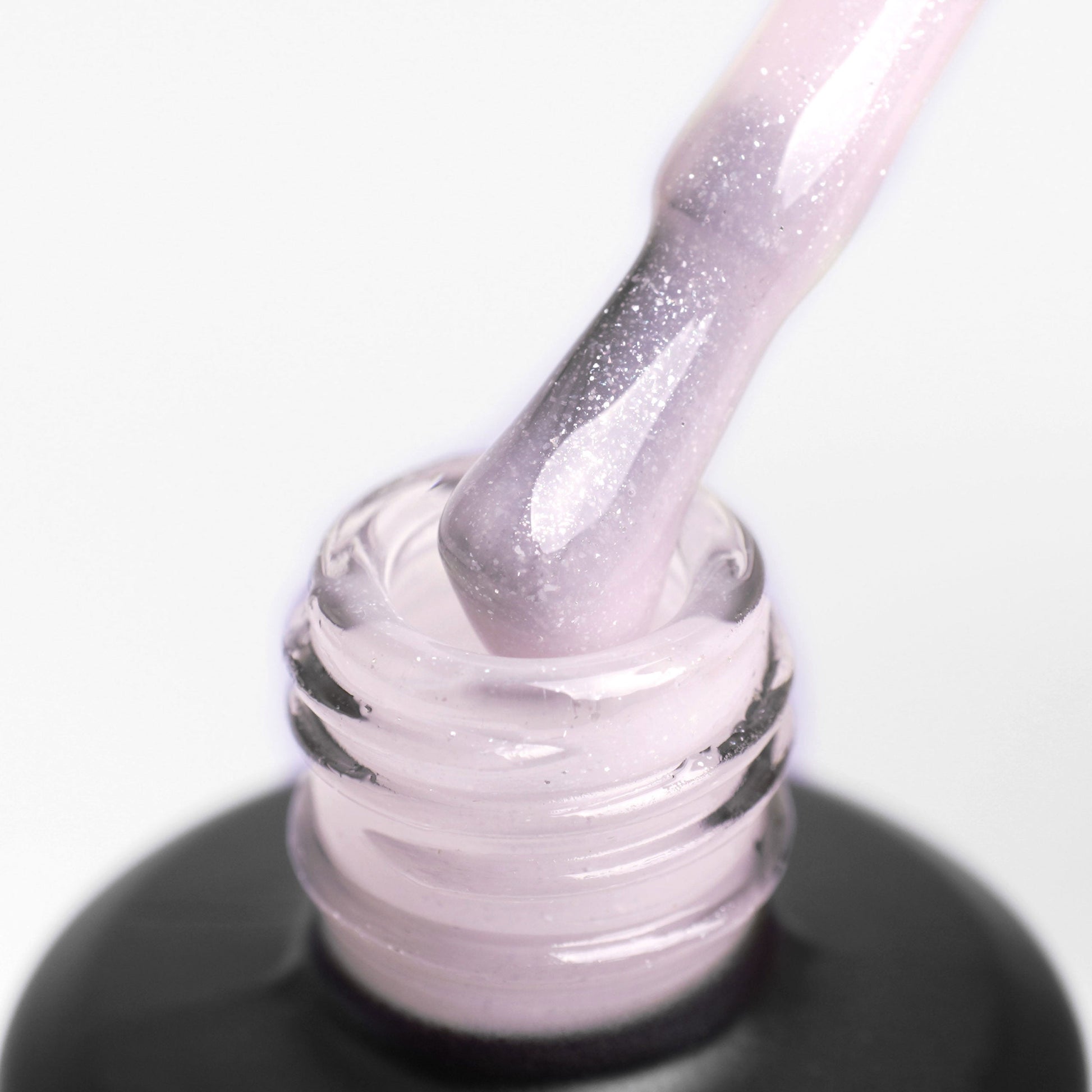 PolyGel 008 Milky Glitter, 15ml (with shimmer) - LuckyShop - Komilfo