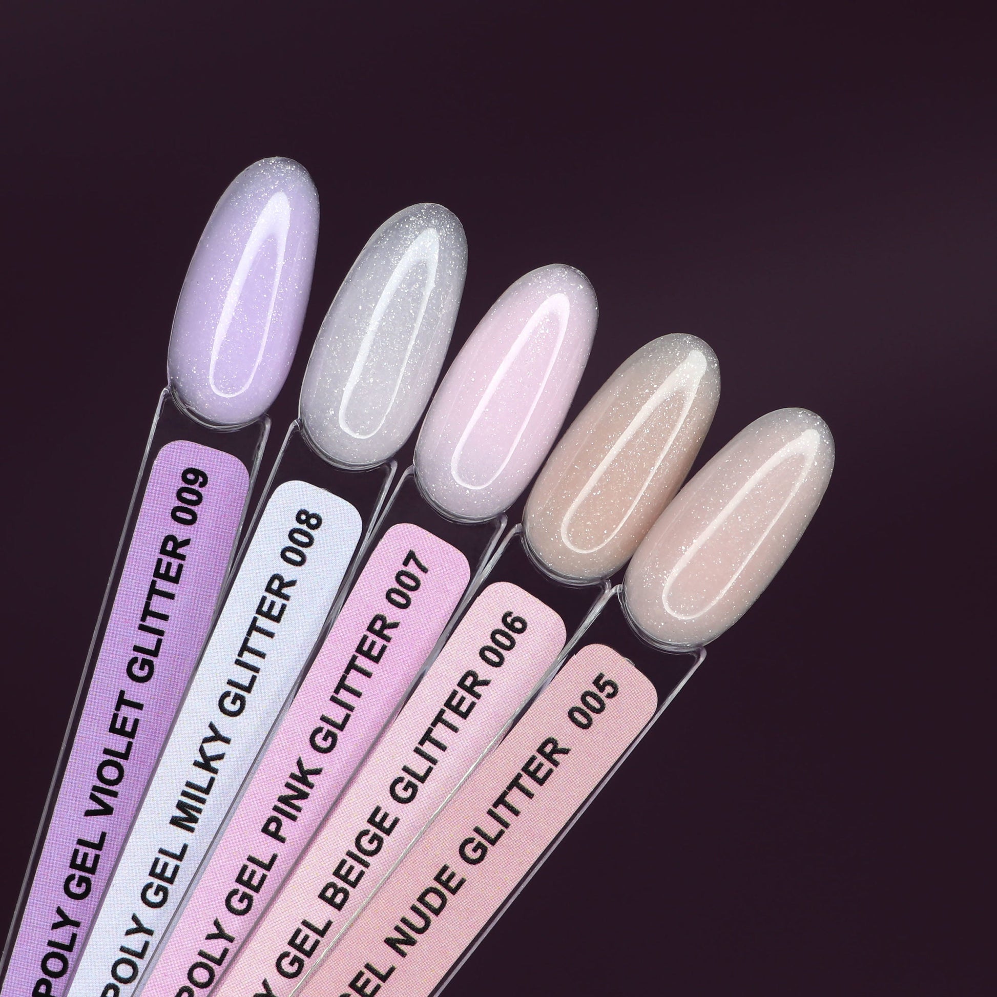 PolyGel 008 Milky Glitter, 15ml (with shimmer) - LuckyShop - Komilfo