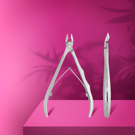 Professional cuticle nippers EXPERT 20 8mm - LuckyShop - Staleks