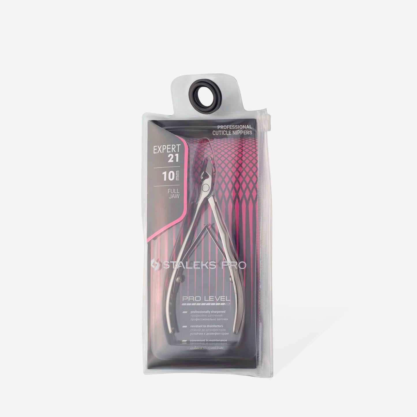 Professional cuticle nippers EXPERT 21 10mm - LuckyShop - Staleks