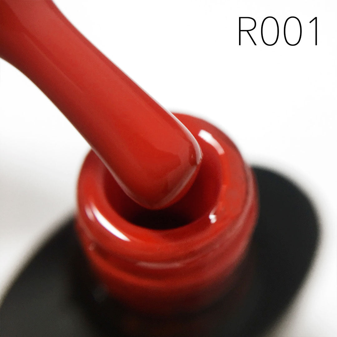 Gel Polish Komilfo Rior Collection 001 (classic red, enamel), 8 ml